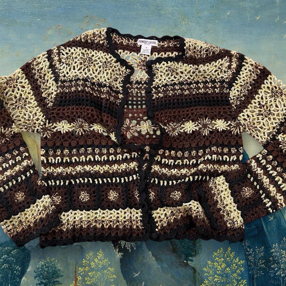 crochet cardigan